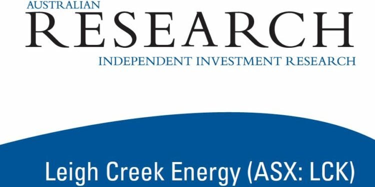 Australian Research Independent Investment Research – Leigh Creek Energy