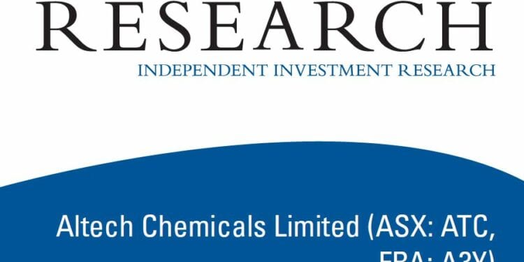 Australian Research Independent Investment Research – Altech Chemicals Limited (ASX: ATC, FRA: A3Y)