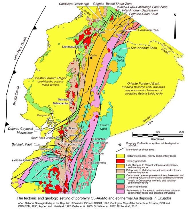 South American Sedimentary Copper Belt Has a Silver Buckle