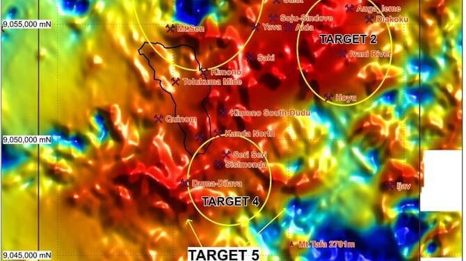 Frontier Identifies String Of Targets In PNG
