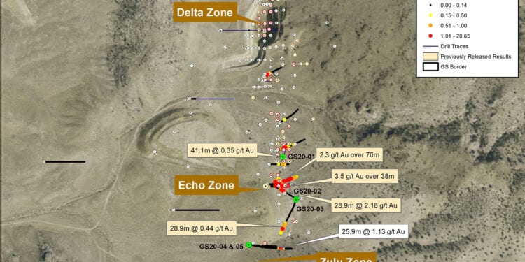 Contact Hits A New Gold Zone Drilling In Nevada