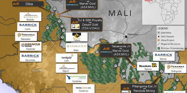Altus Spins The Bit At Diba Gold Project
