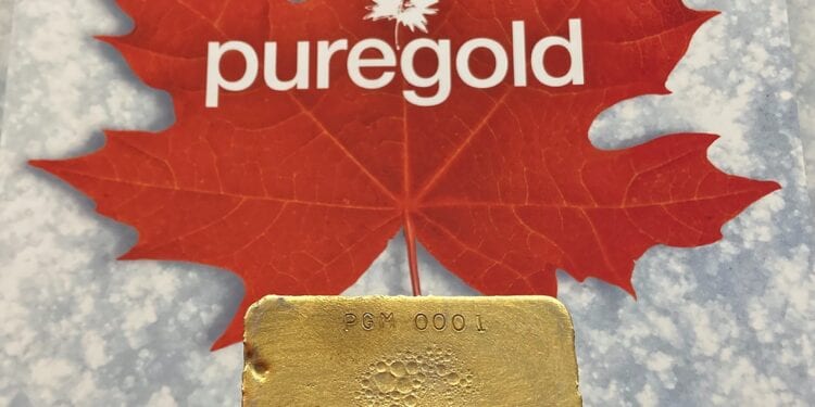 First Gold Poured at the PureGold Mine In Ontario