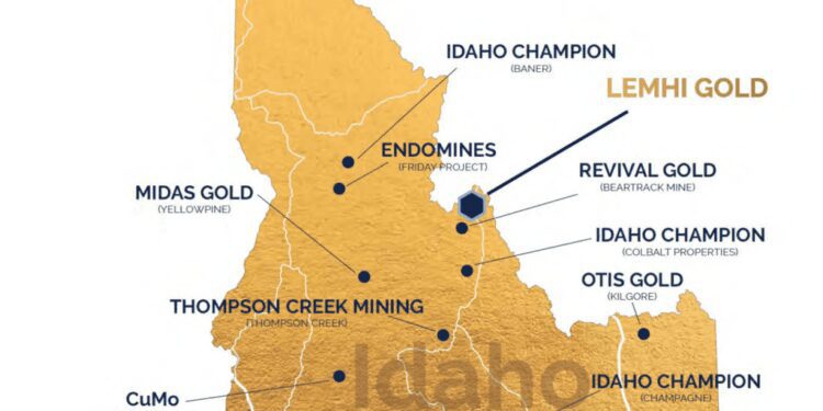 Freeman Gold Confirms Historical Gold Mineralisation At Lemhi