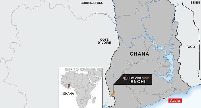 Newcore Gold Drills Wide Gold Intersection In Ghana
