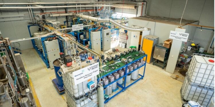 Neometals’ Vanadium Recovery Project Pilot Plant At Steady State