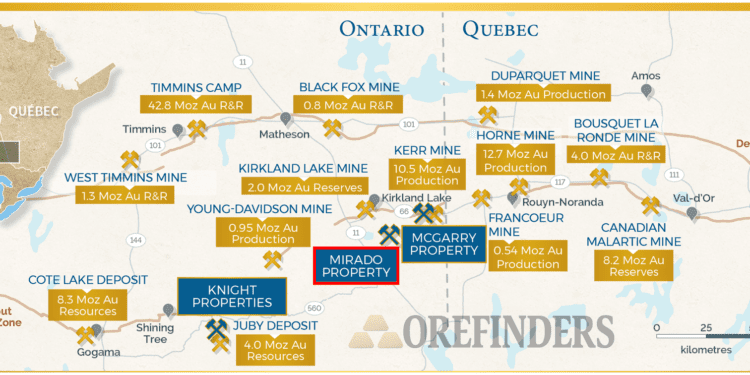 Orefinders Resources Completes Ground Geophysical Survey