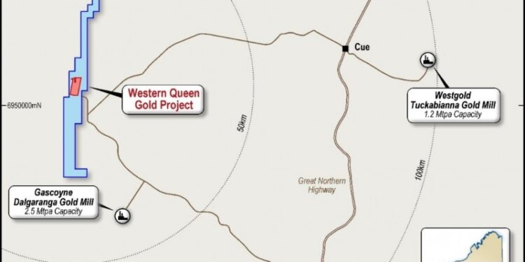 Rumble Resources Lifts Western Queen Project Resources By 35% to 163,000oz Au