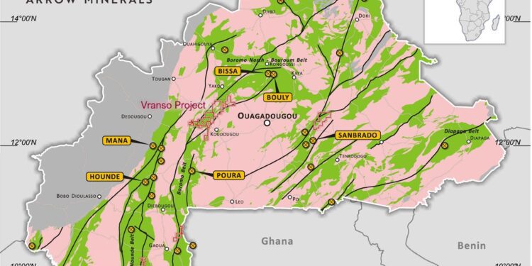 Arrow On Target With Pipeline Of Quality Gold Targets Identified At Vranso