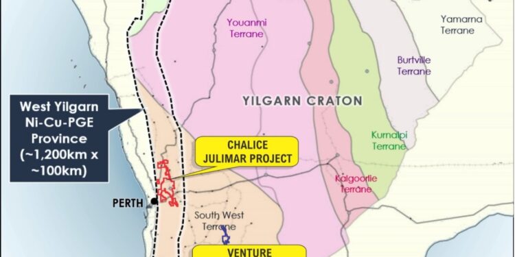 Venture Minerals Welcomes Completion Of First Stage Julimar Lookalike Target JV With Chalice
