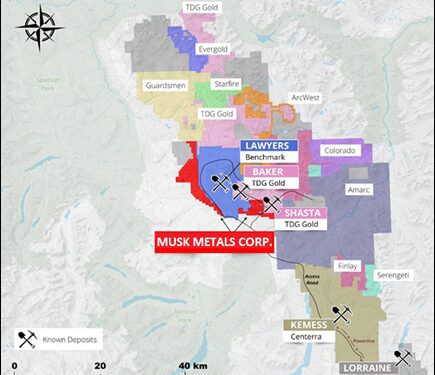 Musk Metals Commences Airborne Survey At Lawyers Properties