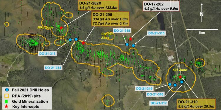 Maple Gold Mines Adds Second Drill Rig At Douay