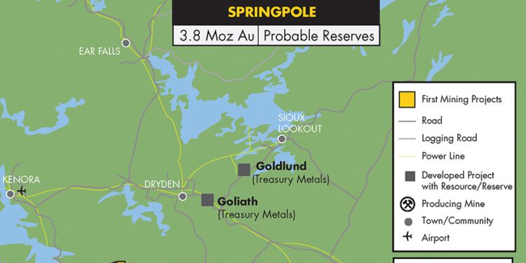 First Mining Gold Updates Springpole Technical Programmes