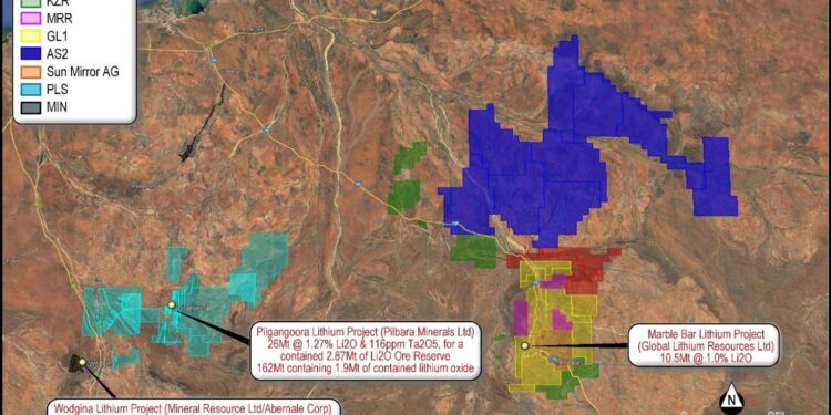 Asakari Identifies High Priority Exploration Targets At Yarrie Lithium Project
