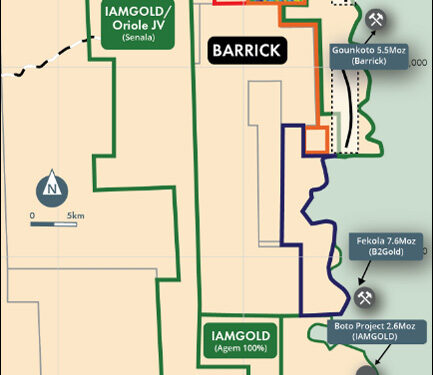 Chesser Adds Significantly To Diamba Sud Landholding