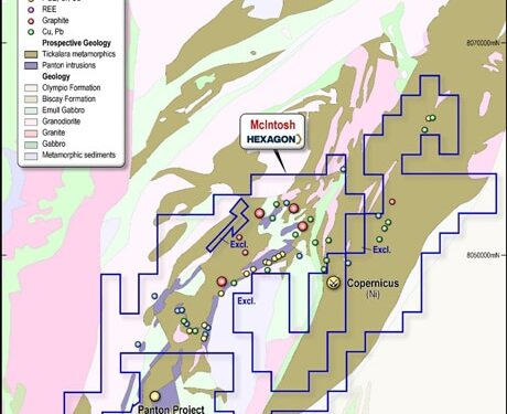 Hexagon Signs McIntosh Graphite Mineral Rights Earn-in Agreement