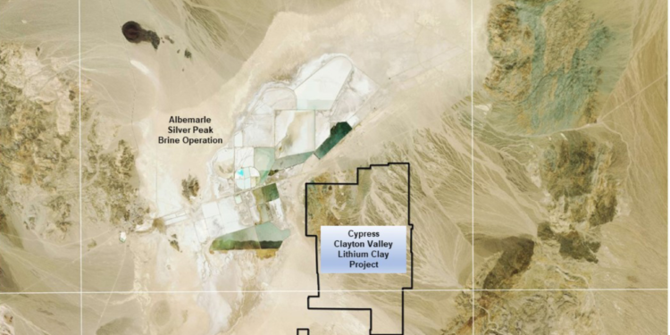 Cypress Development Announces Results from Its Lithium Extraction Pilot Plant, Nevada