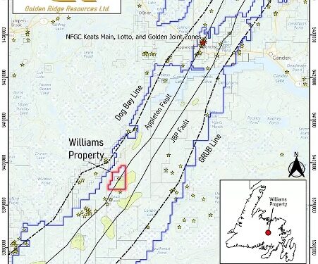 Golden Ridge Engages Drill Contractor For Maiden Williams Programme