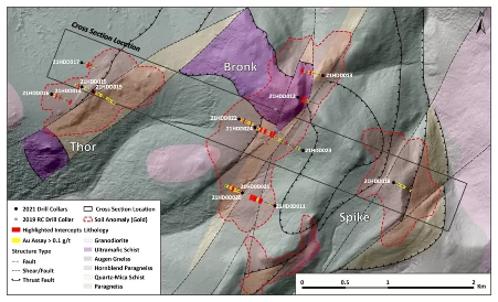 Kenorland Minerals Identifies Potentially Large-Scale Gold System In Alaska