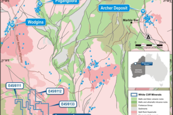 White Cliff Makes Strategic Pilbara Lithium Project Acquisition
