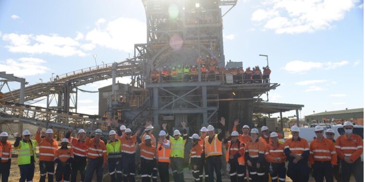Mincor Celebrates First Nickel Ore Through BHP Concentrator