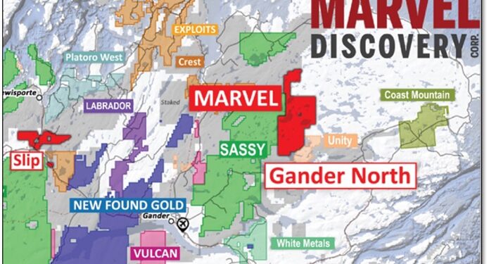 Marvel Discovery Initiates Gander North Exploration In Newfoundland