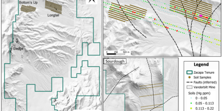 Zacapa Provides Update on South Bullfrog Gold Project