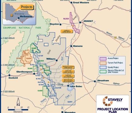 Staveley Identifies Significant New Porphyry Target in Victoria
