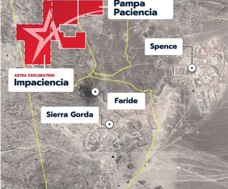 Astra Exploration To Acquire Remaining 20% Interest In Pampa Paciencia Gold Project