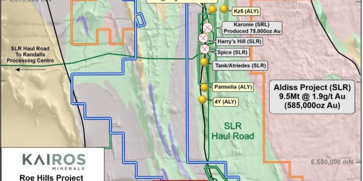 Kairos Minerals Identifies Significant New Lithium Targets At Roe Hills
