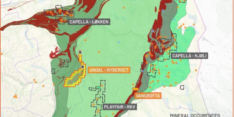 Kuniko Adds Two New Highly Prospective Norwegian Copper Projects
