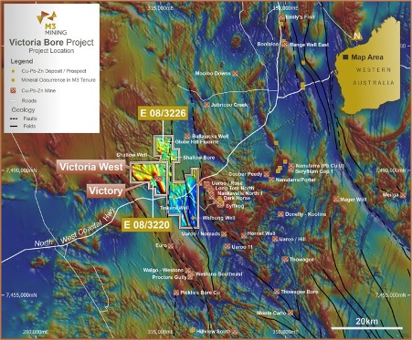 M3M Contracts Specialists For Further Victoria Bore Drilling Studies