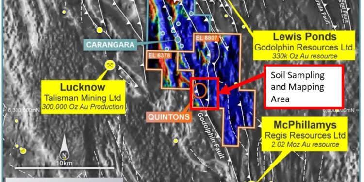 Cosmos Commences Field Activities at Orange East Gold Project