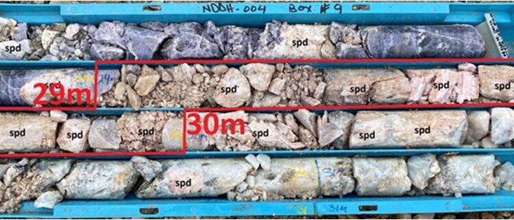 Maiden Tyranna Drill Programme Intersects High-Grade Lithium in Angola