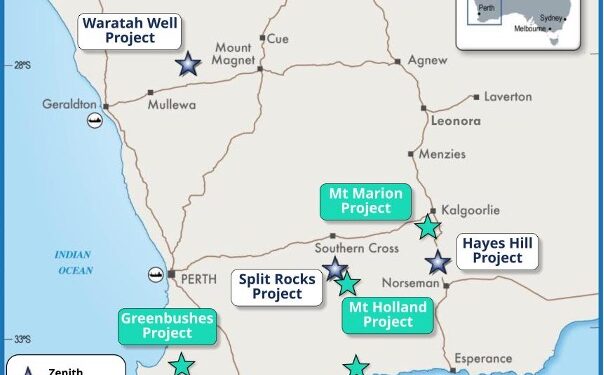 Zenith Unveils ‘Major’ New Lithium Target at Split Rocks