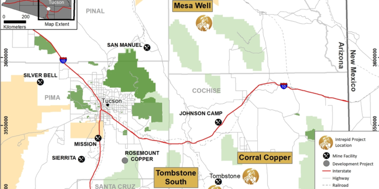 Intrepid Metals Announces Plans for New District Scale Copper Property in Arizona