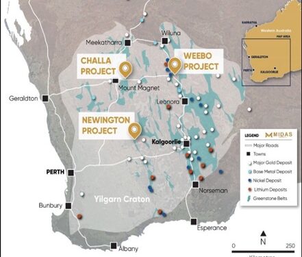 Midas Extends Strong PGE Anomalies at Challa Project