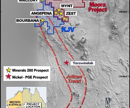Minerals 260 Commences Follow-up Drilling at Moora
