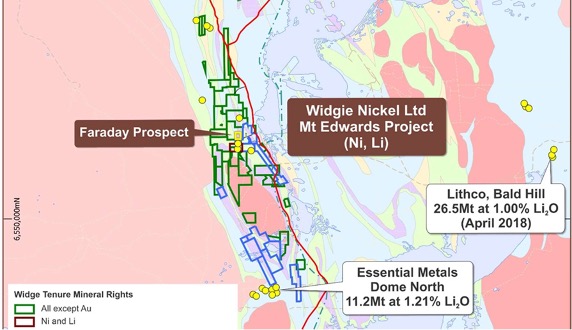 Widgie Identifies Lithium DSO Starter Opportunity With Maiden Resource at Faraday