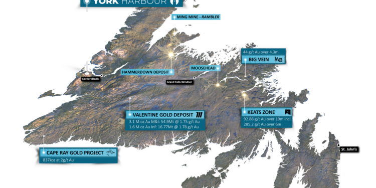 York Harbour Confirms High-Grade Copper-Zinc Mineralization in Phase 4 Drilling Programme