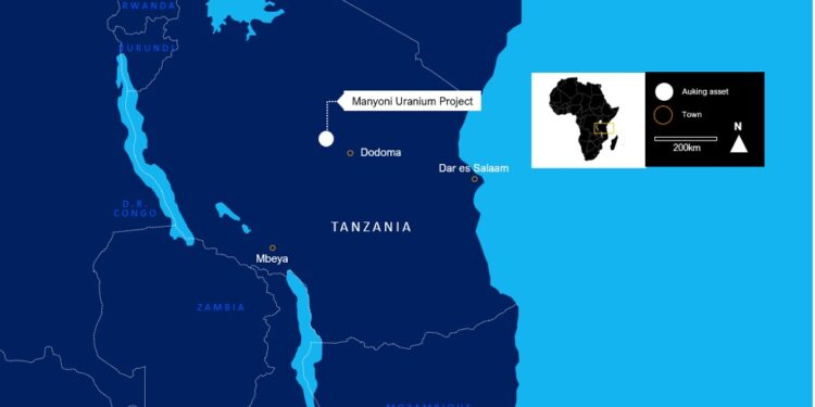 AuKing Commences Tanzanian Uranium Exploration Programme at Manyoni