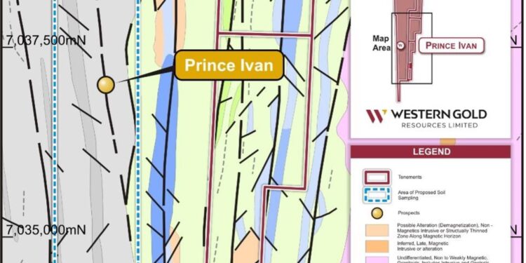 Western Identifies Extensive 1.6km Long Gold Anomaly