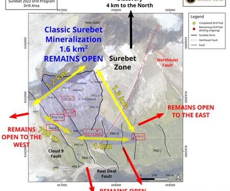 Goliath Resources Mobilises for 18,000m campaign at Golddigger Project