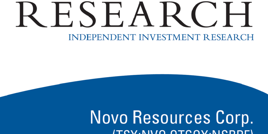 Independent Investment Research – Novo Resources Corp.(TSX:NVO,OTCQX:NSRPF)