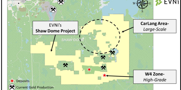 EV Nickel Doubles Resource Estimate at Shaw Dome Deposit