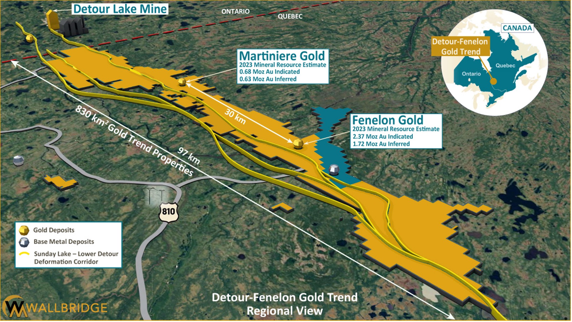 Wallbridge Expands Fenelon Gold System in Multiple