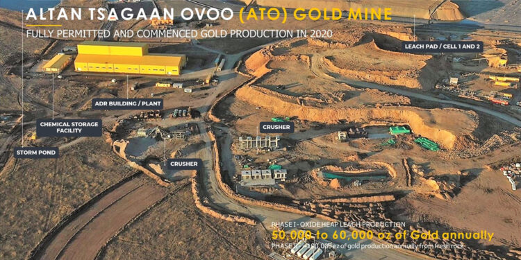 Steppe Gold Signs Binding Term Sheet for US$150M for ATO Gold Mine
