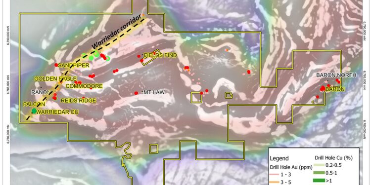 Warriedar Resources Limited Set to Commence High Priority Drilling, WA