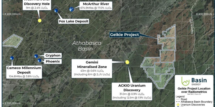 Basin Energy Limited Fires Up Exploration at Geikie Uranium Project
