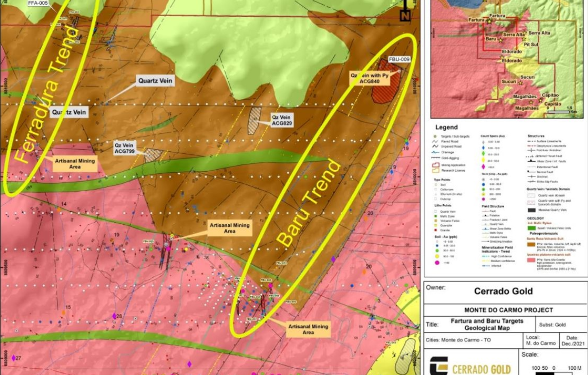 Cerrado Gold Secures Project Financing for Monte Do Carmo and Mont Sorcier